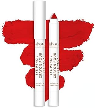 Julystar Color Makeup Polarized Monochrome Eye Shadow Stick Beauty Makeup Matte Shimmer Eye Shadow Cosmetics (A01#)