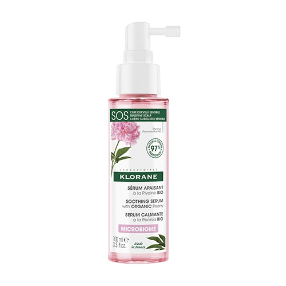 Klorane Soothing Scalp Serum with Peony, 3.4 fl. oz