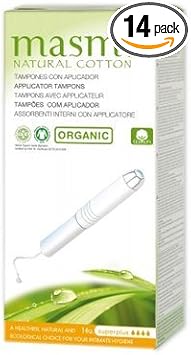 Masmi – Natural Cotton Tampons Natural Cotton Super Plus 14 Pack Of