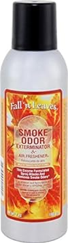 Smoke Odor Exterminator 7oz Large Spray, Fall N Leaves : Health & Household
