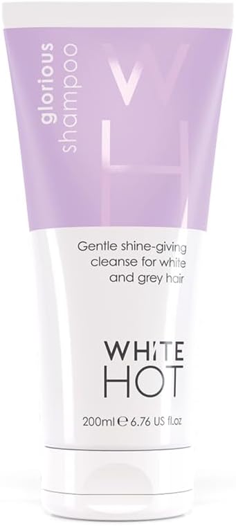 Glorious Shampoo By White Hot, 200Ml, Suitable For Women With Grey Hair