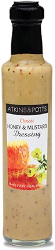 Atkins & Potts - Classic Honey & Mustard Dressing - 220G