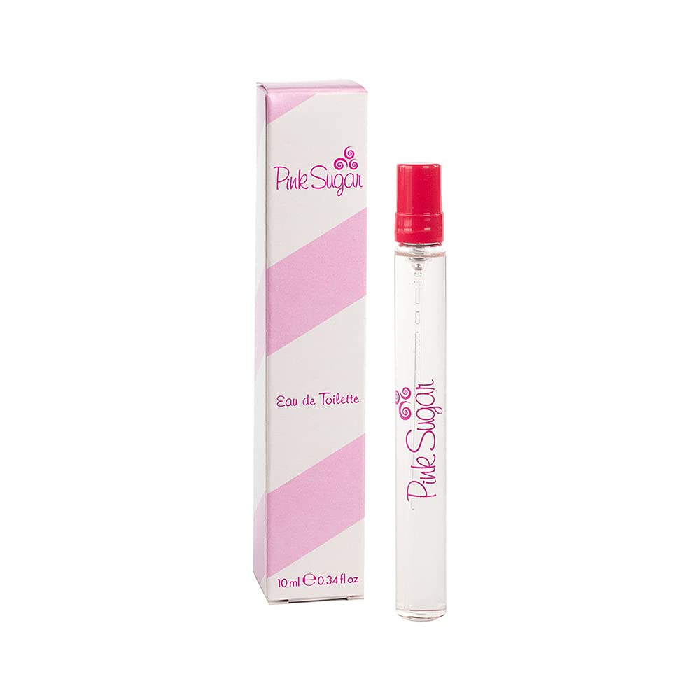 Pink Sugar Travel Size Eau De Toilette Mini Spray Perfume For Women, 0.34 Fl. Oz. : Beauty & Personal Care