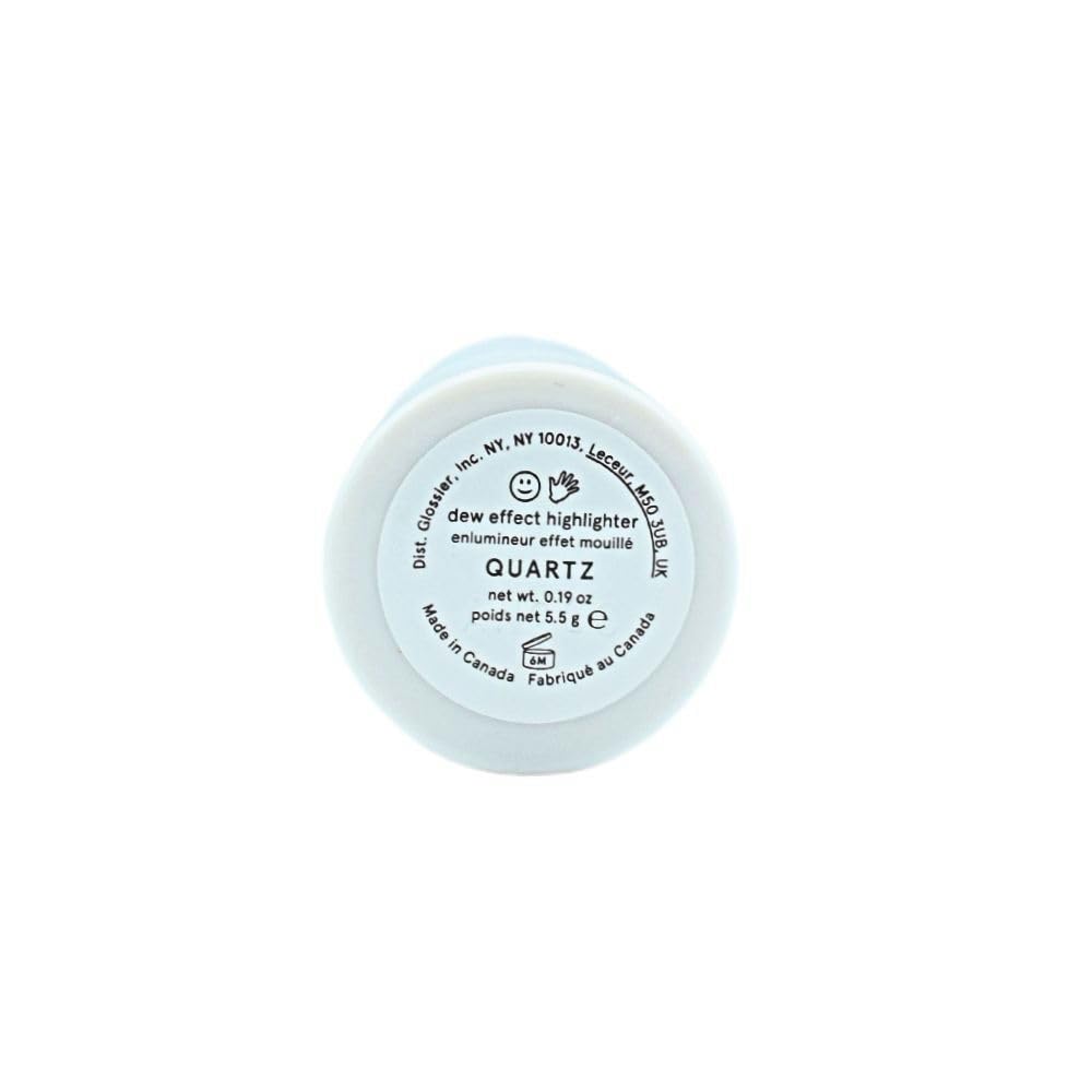 Glossier Haloscope Balm Dewy Highlighter Stick - Quartz - Pearlescent Glowing Shimmer : Beauty & Personal Care