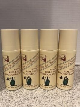 Alvera All Natural Roll-On Deodorant, Aloe Herbal, 3 Fluid Ounce