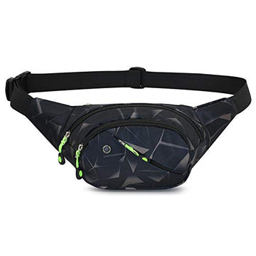 Waist Bag for Men&Women – Stylish Chest Bag, Fanny Pack, Sport Belt Bag for Travel, Running, Outdoor & Cycling for Men & Women
