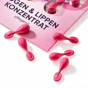 Balea Concentrate Serum Capsule For Lips And Under Eyes, 7 Pcs