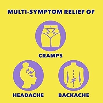 Midol Long Lasting Relief 20ct: Midol Long Lasting Relief, Menstrual Symptom Reliever & Fever Reducer, Caplets with Acetaminophen for Menstrual Pain Relief - 20 Count (Packaging May Vary)