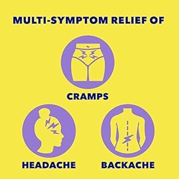 Midol Long Lasting Relief 20Ct: Midol Long Lasting Relief, Menstrual Symptom Reliever & Fever Reducer, Caplets With Acetaminophen For Menstrual Pain Relief - 20 Count (Packaging May Vary)