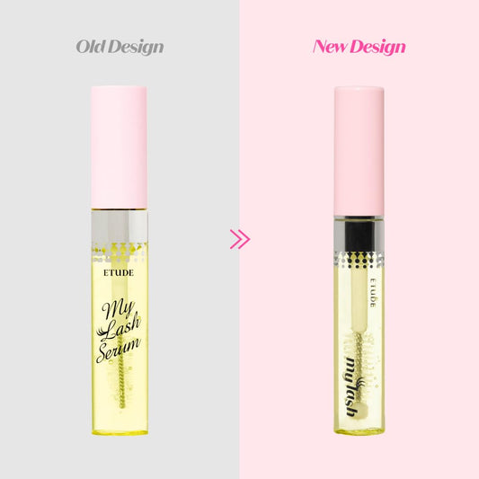 Etude My Lash Serum, Eyelash Strengthening Formula With Biotin, Ginger Extract For Lash Health And Growth, Mascara Essence, Mascara Serum, Vegan Certified, Korean Makeup (0.6 Fl Oz)