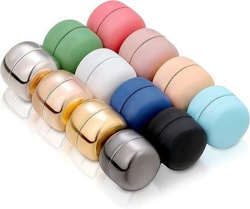 Hijab Magnet Pins – Strong, Hypoallergenic, and Stylish,Ultimate Scarf & Shawl Secure-Clasp Accessory Set (Set of 12, Multi)
