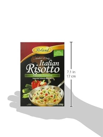 Roland Italian Risotto, Vegetable Primavera, 5.8 Ounce (Pack of 6) : Grocery & Gourmet Food