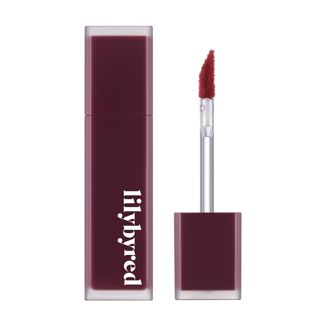 Lilybyred Mood Liar Velvet Tint (Ad) Velvet Matte, Long-Lasting, Smudge-Resistant, Super Stay (10_Cynical Blueberry, One Size)