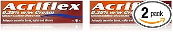 Acriflex Antiseptic Burns Cream 30G (Pack Of 2)