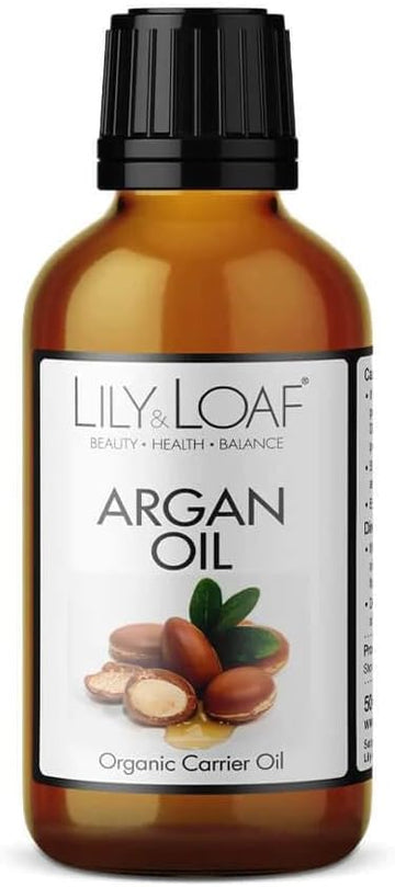 Lily & Loaf Argan Organic Carrier Oil | 100% Pure & Natural | 100Ml