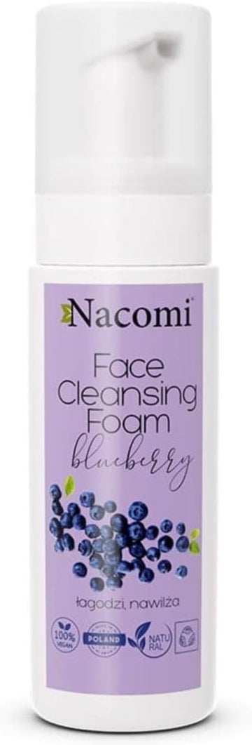 Nacomi Face Cleansing Foam Blueberry 150 Ml