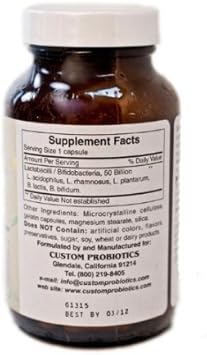 Custom Probiotics Adult Formula Cp-1-90 Capsules : Health & Household