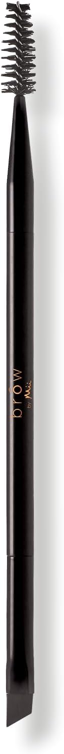 Mii Cosmetics Brow | Brow Master Brush | Precise Double Sided Eyebrow Brush For Professional Styling | Durable Dual-Ended Tool
