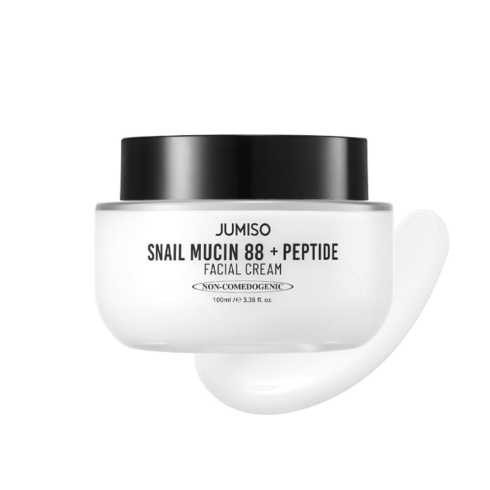 Jumiso Snail Mucin 88 + Peptide Cream 100Ml | Kbeauty, For Sensitive Skin, Calming Acne, Strengthening Skin Barrier, Controlling Oil