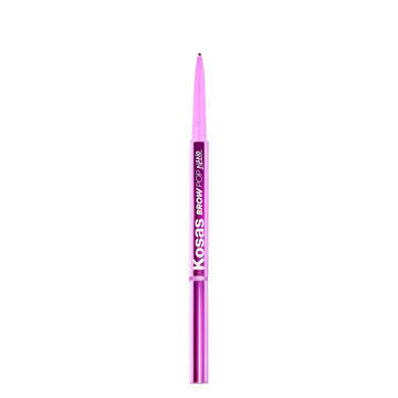 Kosas Brow Pop Nano - Ultra-Fine 1Mm Brow Pencil Precision Tip - Natural-Looking Eyebrows With Finest Hairlike Stroke - All Day Wear, Hypoallergenic, Safe For Sensitive Skin - Dark Brown