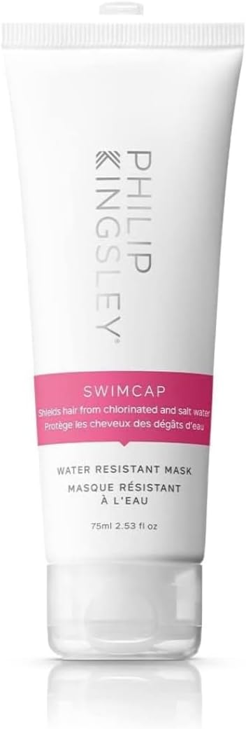 Philip Kingsley | Swimcap - Chlorine Hair Protection Water Resistant Mask | Swim Hair Mask, Protects Hair From Chlorine, Salt Water And Heat Damage | Hair Colour Protection Products | 75Ml