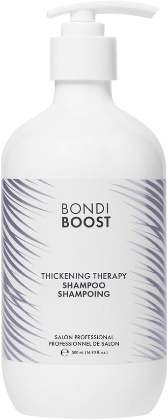 Bondiboost Thickening Therapy Volumising Shampoo - Sulphate-Free, Aloe-Based Formula With Hyaluronic Acid & Biotin For Instant Volume & Density - Vegan & Cruelty-Free, 300Ml
