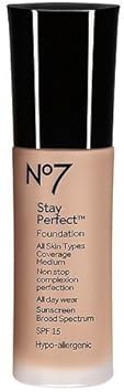 Boots No7 Stay Perfect Foundation (Cool Beige) by Boots