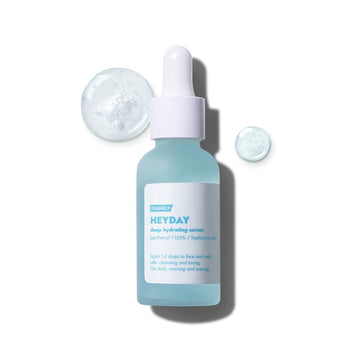 Frankly Heyday Serum - Deep Moisture & Radiance Boost With 1.125% Panthenol & Hyaluronic Acid | Vegan, Dermatologically-Tested | Anti-Aging & Firming For Dry, Sensitive Skin, 1.01 Fl. Oz