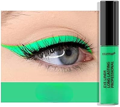 Julystar Eyeliner Color Waterproof Oil Proof Non Smudging Eyeliner Pencil (06#)