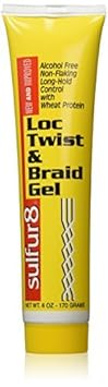 Sulfur-8 Loc Twist & Braid Gel 175 Ml By Sulfur 8 : Beauty & Personal Care