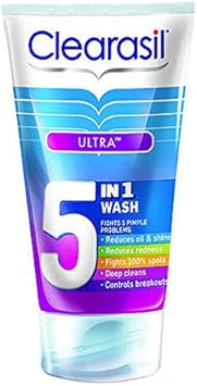 Clearasil 5-in-1 Ultra Wash, 150 ml, Pack of 6