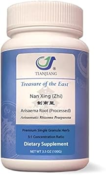 Arisaema Root - Nan Xing (Zhi) (5:1 Concentrated Herbal Extract Granules, 100G)