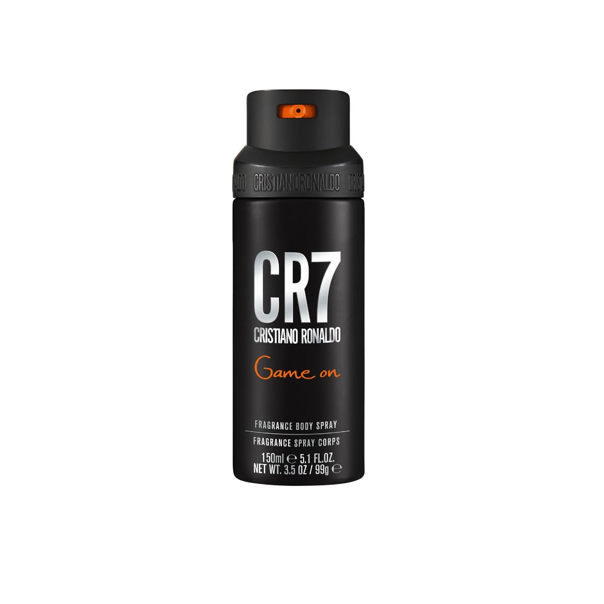 Cr7 Game On Cristiano Ronaldo - Classic Body Spray Scent For Men - With Papaya, Ice, Cedar, And Cashmere Wood - From Cristiano Ronaldo'S Original Men'S Fragrance Collection - 5.1 Oz