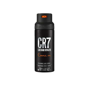 Cr7 Game On Cristiano Ronaldo - Classic Body Spray Scent For Men - With Papaya, Ice, Cedar, And Cashmere Wood - From Cristiano Ronaldo'S Original Men'S Fragrance Collection - 5.1 Oz