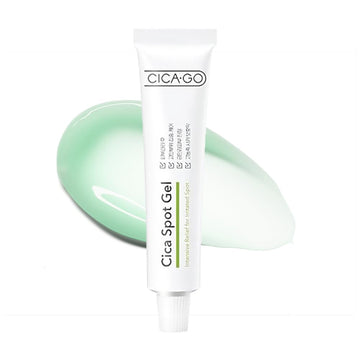 Cicago Cica Spot Gel, Soothing Gel For Sensitive & Irritated Skin, Fast-Acting Relief, Centella Asiatica, Madecassoside, Korean Skin Care (0.88 Oz, 25G)