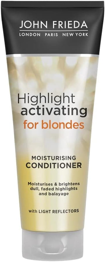 John Frieda Sheer Blonde Highlight Activating Moisturising Conditioner For Lightened And Highlighted Blonde Hair 250 Ml