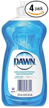 Dawn Simply Clean Non-Concentrate Dish Soap 12.6 ounce (Case of 4) : Health & Household