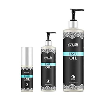Platinum Skin Care Emu Oil | Aea Certified Pure | Fully Refined (4.5Oz.)