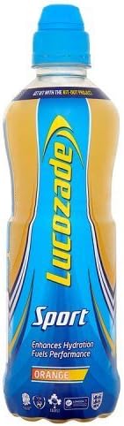 Lucozade Sport Orange Body Fuel Drink 500 Ml (Pack Of 12)