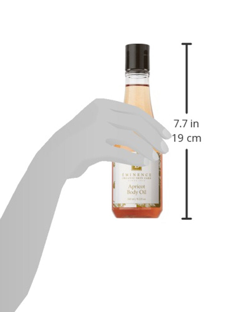 Eminence Apricot Body Oil For Unisex - 8.2 Oz Oil : Eminence Organic Skin Care : Beauty & Personal Care