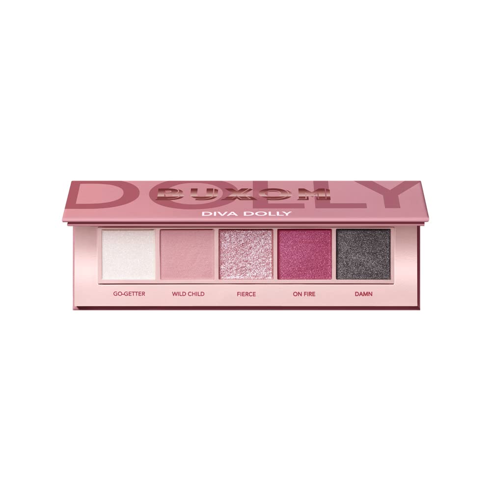 Buxom Forever Babe Eyeshadow Palette, High Pigment Eyeshadow Palette, Long-Lasting, Primer-Infused Eyeshadows, Blendable, Cruelty Free