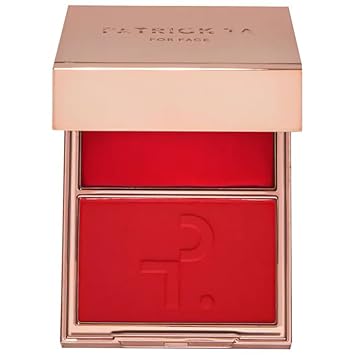 She Left Me On Red Major Headlines Double-Take Crème & Powder Blush Duo