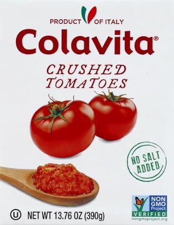 Colavita Italian Crushed Tomatoes, Recart Box, 13.76 Ounce