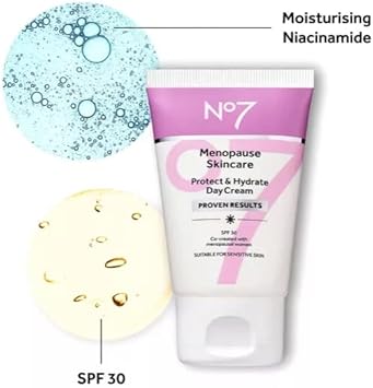 No7 Menopause Skincare Protect & Hydrate Day Cream Spf30 - 50Ml - (Pack Of 1)