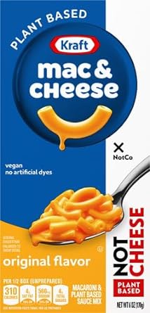 Kraft Heinz NotCo Plant Based Mac & Cheese, Original, 6 oz Box