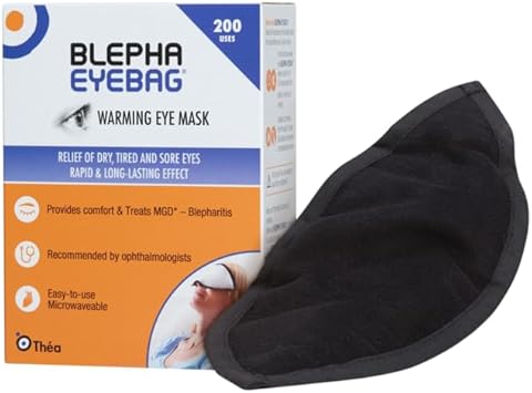 Blepha EyeBag® | Warming Eye Mask | Relief of Dry, Tired and Sore Eyes | Clinically Proven for Treatment of Eye Conditions | Made with Natural Materials | Previously The MGDRx® EyeBag : Amazon.co.uk: Beauty