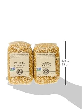 India Tree Paloma Dorada (Golden) Popcorn, 16 Oz (Pack Of 4)