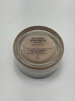 Jones Road What The Foundation - Tinted Moisture Balm - Fair + Complimentary Premium Korean Blueberry Sheet Masque