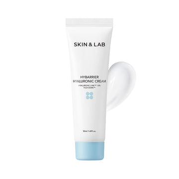 Skin&Lab Hybarrier Hyaluronic Cream | Daily Facial Cream Moisturizer With Hyaluronic Link | Hydrate And Smooth Skin | Dermatological Tested | Hypoallergenic | For All Skin Types | 1.69 Fl Oz