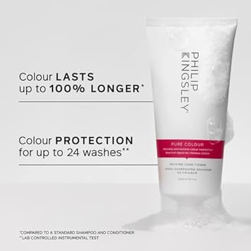 Philip Kingsley | Pure Colour Reviving Conditioner | Deep Conditiioner For Coloured And Bleached Hair | Moisturises, Nourises, And Protects Hair | 200Ml